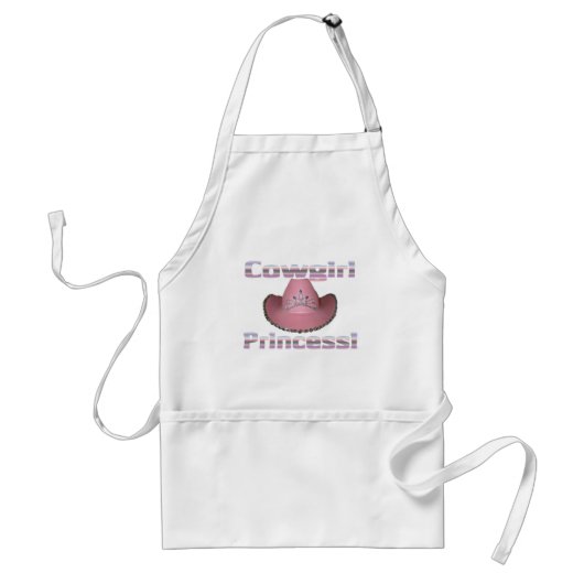 Tablier Princesse de cow-girl (Devant)