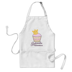 Tablier princesse de cupcakes