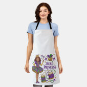 Tablier Princesse de Perles - Mardi Gras (Porté)