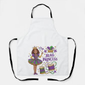 Tablier Princesse de Perles - Mardi Gras (Recto)