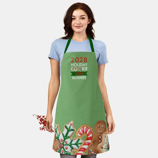 Tablier Prix du gagnant du concours de cookies de vacances