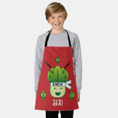 Tablier Probiotiques alimentaires coréens Kimich en santé  (Porté)