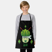 Tablier Probiotiques alimentaires coréens Kimich en santé  (Porté)