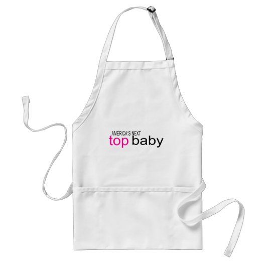 Tablier Prochain bébé supérieur des Amériques (Devant)