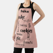 Tablier Produits cuits Parole Cuisine Apron (Insitu)
