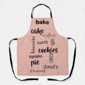 Tablier Produits cuits Parole Cuisine Apron (Recto)
