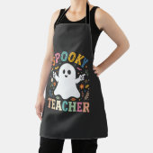 Tablier Prof Enseignant Fantôme Mignon Halloween Création_ (Insitu)