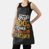 Tablier Professeur de 4e année Faboolous Halloween (Insitu)