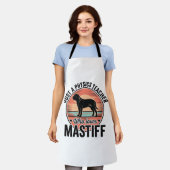 Tablier Professeur de physique aime Maillot de chien vinta (Porté)