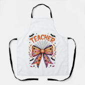 Tablier Professeur Halloween Épouvantable (Recto)