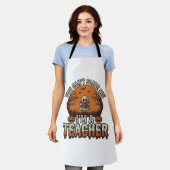 Tablier Professeur Halloween Vous Ne Pouvez Pas M'effrayer (Porté)