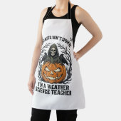 Tablier Professeur Météo Halloween Épouvantable Faucheur C (Insitu)