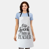 Tablier Professeur Spooktacular - Drôle Enseignant Hallowe (Porté)