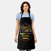 Tablier Professeur talentueux et talentueux Semaine d'appr (Porté)