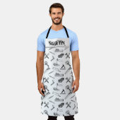 Tablier Profession de charpentier personnalisée (Porté)