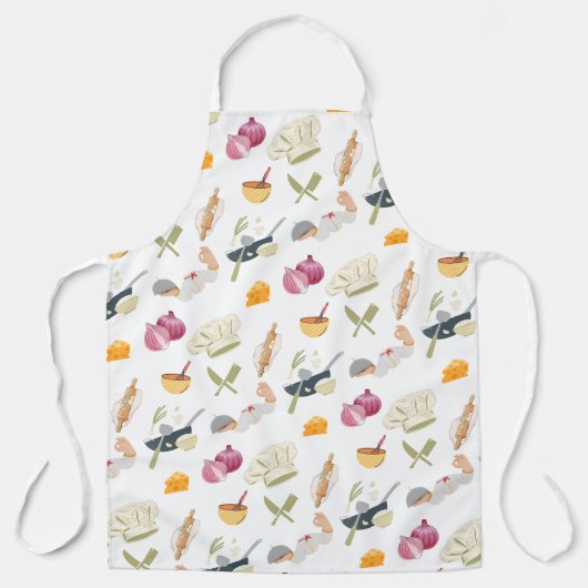 Tablier Profession du chef Papa Motif (Recto)