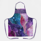 tablier professionnel de beauté agate pétillant (Recto)