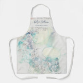 tablier professionnel de beauté de parties scintil (Recto)