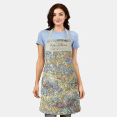 Tablier professionnel de beauté de parties scintil (Porté)