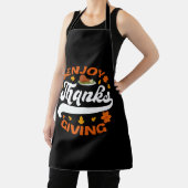 Tablier profiter de la nourriture de thanksgiving dinde re (Insitu)