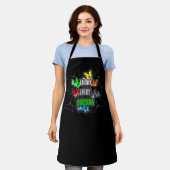 Tablier Profitez de chaque instant devis apron (Porté)