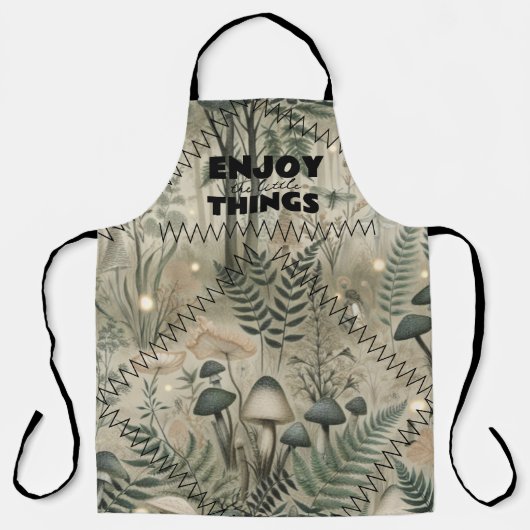 Tablier Profitez de la cuisine magique de Little Things (Recto)