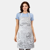 Tablier ProjectCraftFairy v1 Colouring Apron (Porté)