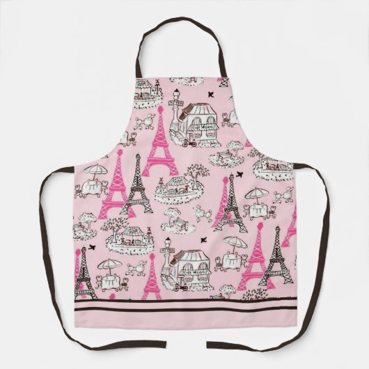 Tablier Promenade de Paris (Recto)