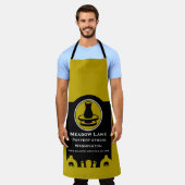 Tablier Promotion d'entreprise de potier de studio en céra (Porté)