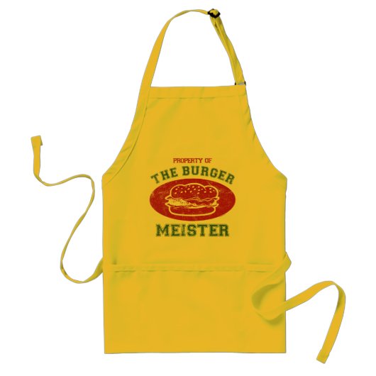 Tablier Propriété d'hamburger Meister (Devant)