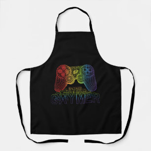 Tablier Proud Gaymer, Jeu Gay pride