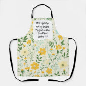 Tablier Psalm 91:2 Christian Apron (Recto)
