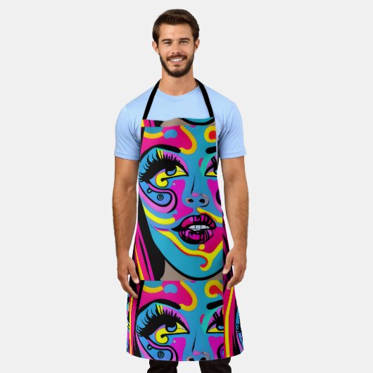 Tablier psicodelinca (Porté)