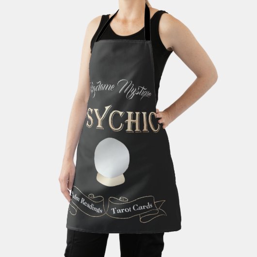 Tablier Psychique Crystal Ball Or et Noir (Insitu)