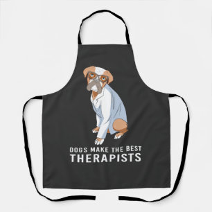 Tablier Psychologue thérapeute pour chiens thérapeutiques