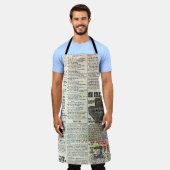 Tablier publicité vintage (Porté)