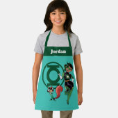 Tablier Puce et Lanterne verte (Insitu)