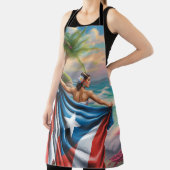 Tablier Puerto Rico Island Woman (Insitu)