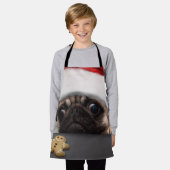 Tablier Pug de Christmas (Porté)