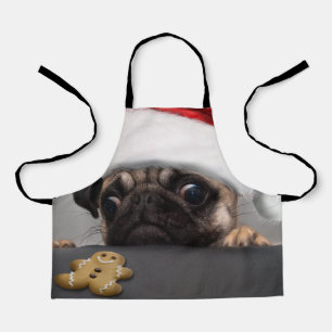 Tablier Pug de Christmas