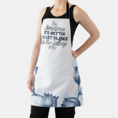 Tablier Puissance du silence - Citation inspirante (Insitu)