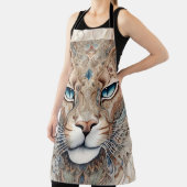 Tablier Puma Face Surreal Art (Insitu)