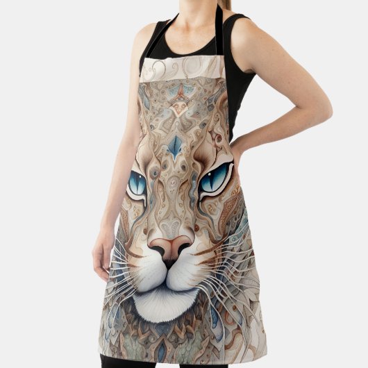 Tablier Puma Face Surreal Art (Insitu)