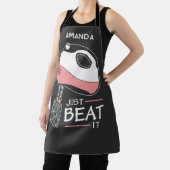 Tablier Pun De Cuisson Juste Battre Il Drôle Personnalisé (Insitu)