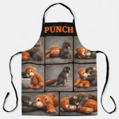 Tablier Punch Bébé Singe (Recto)