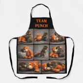 Tablier Punch Bébé Singe (Recto)