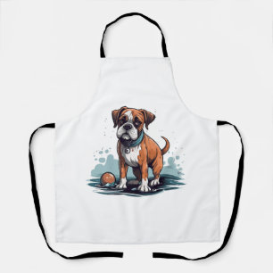 Tablier PupArt Design Boxer Briefs - Funny Chien Graphisme