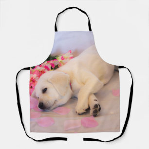 Tablier Puppy Sleep Flower 01