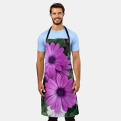 Tablier Purple daisies (Porté)