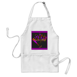 Tablier "Purple Fantasia" MasterChef Apron - Personnalisab